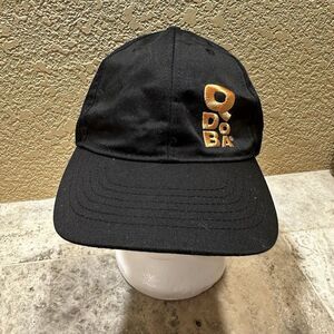 Qdoba Logo Employee Ball Cap Adjustable Hat Black